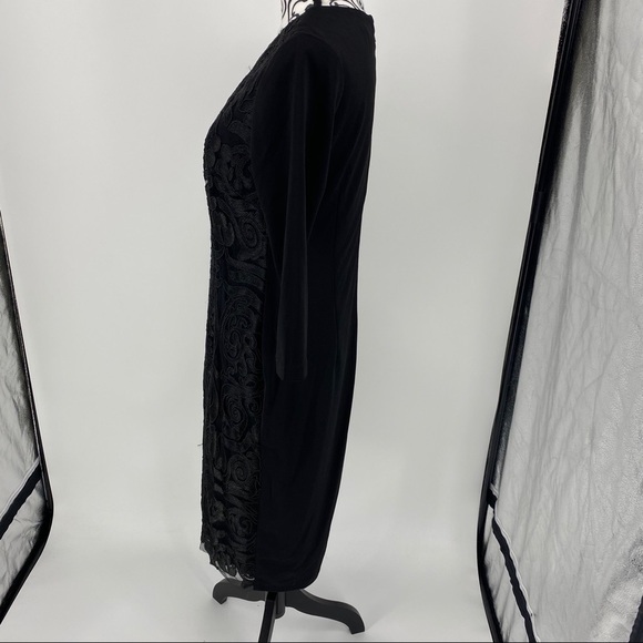Alexia Admor Embroidered Sheath Dress stunning - Picture 7 of 9